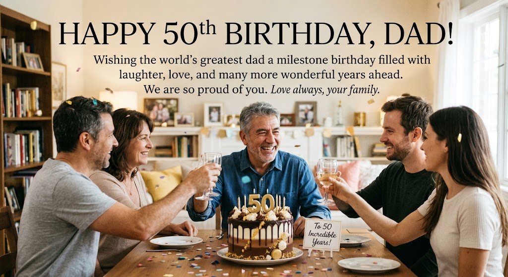 50th Birthday Wishes