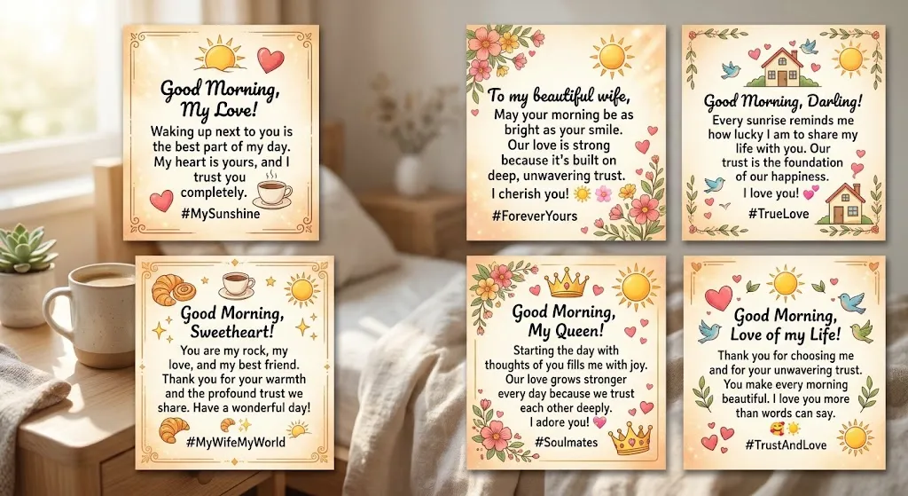 Love and Trust Messages for Wife