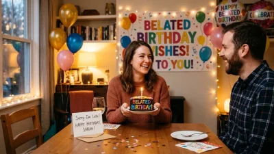 Belated Birthday Wishes