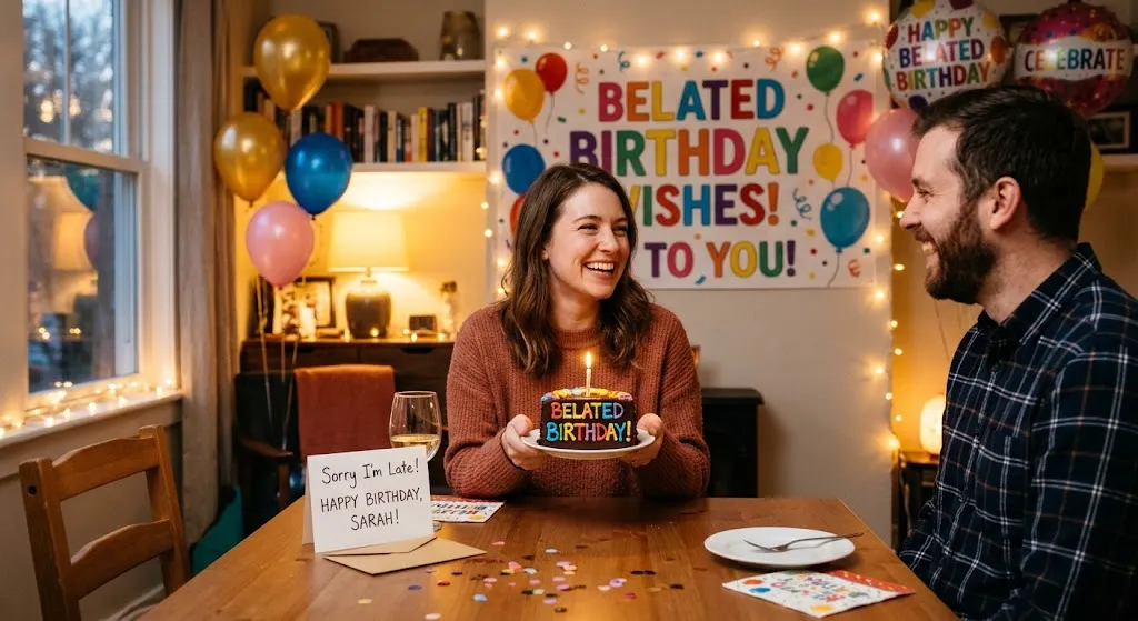 Belated Birthday Wishes