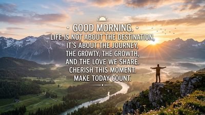 deep meaningful good morning life quotes