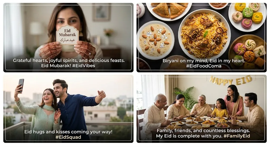 eid mubarak caption