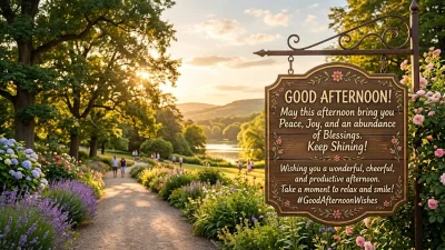 good afternoon quotes wishes