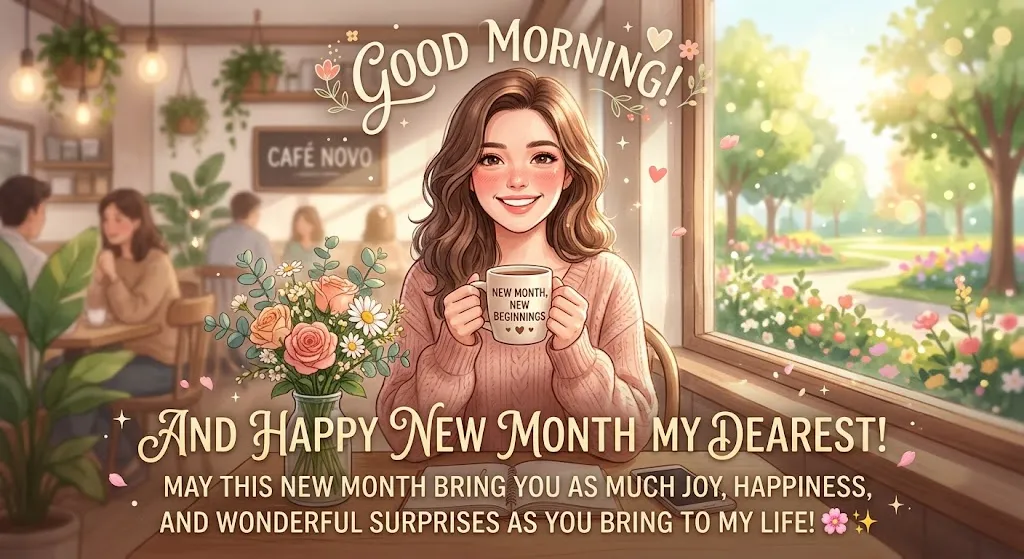New Month Wishes for Crush