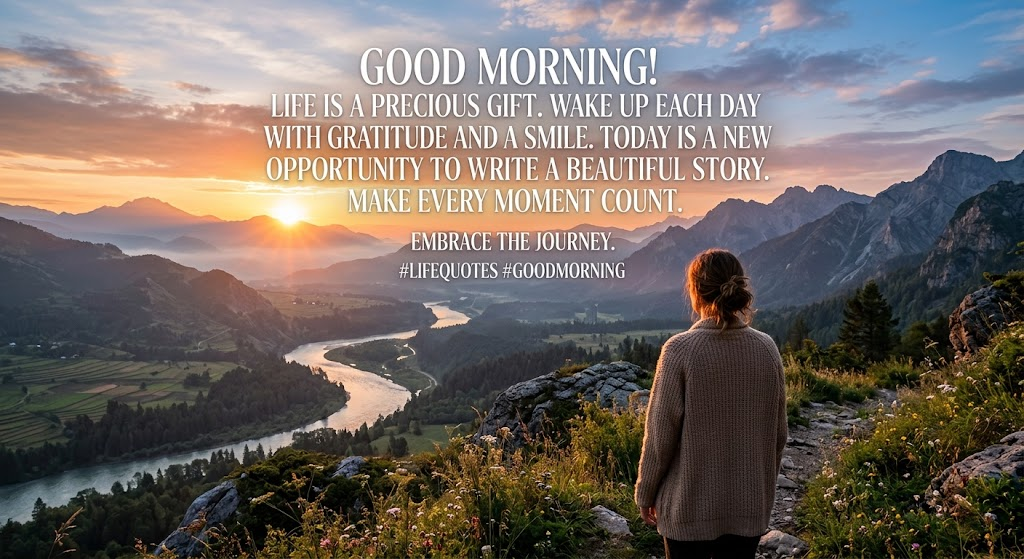 deep meaningful good morning life quotes