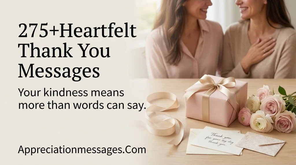 thank you messages