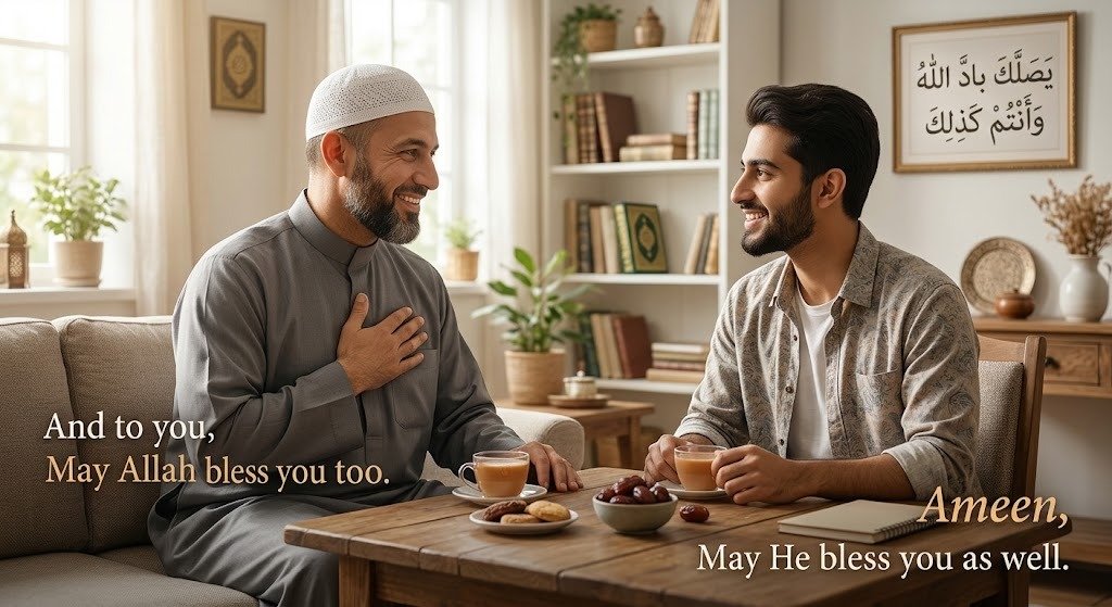 May Allah Bless You Meaning and Replies