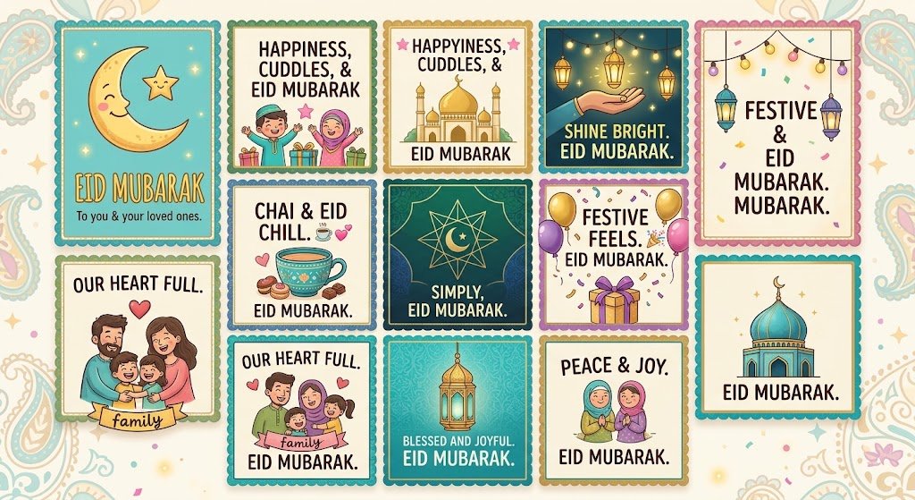 eid mubarak caption