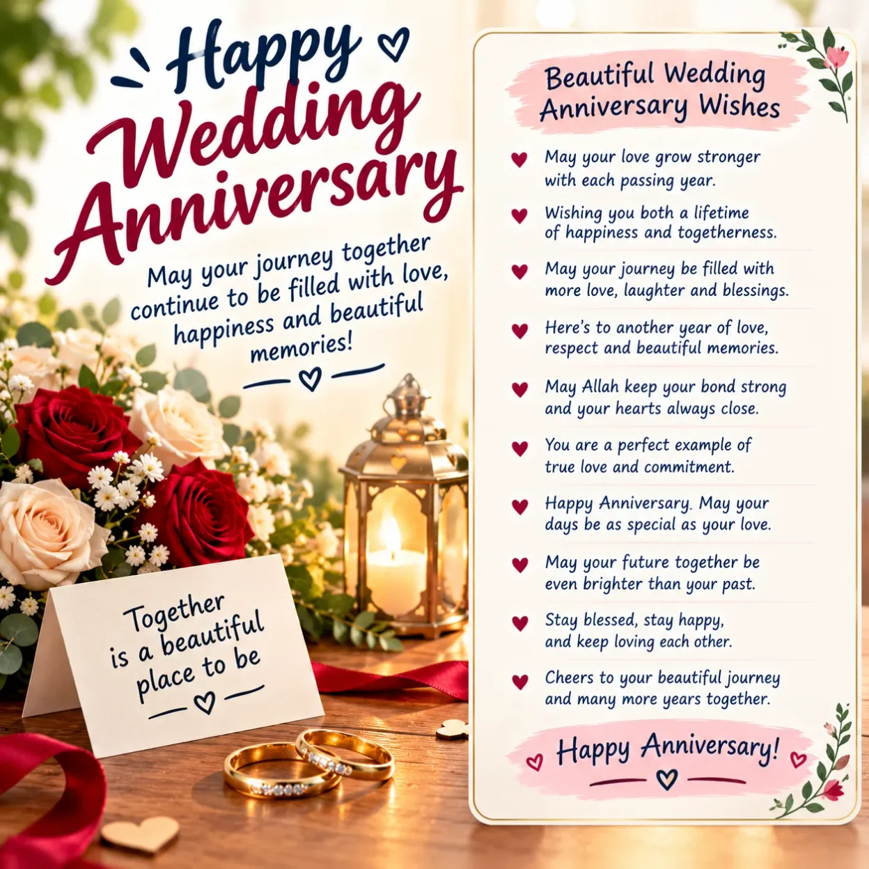 Wedding Anniversary Wishes